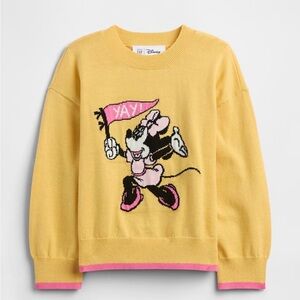 NWT babyGap × Disney Minnie Mouse Relaxed Intarsia Sweater
